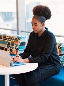 women on laptop