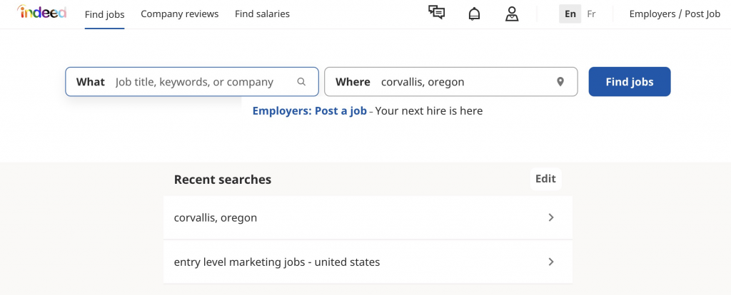 Entry level marketing jobs near me