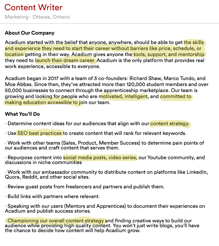 Cover Letter Digital Marketing Example