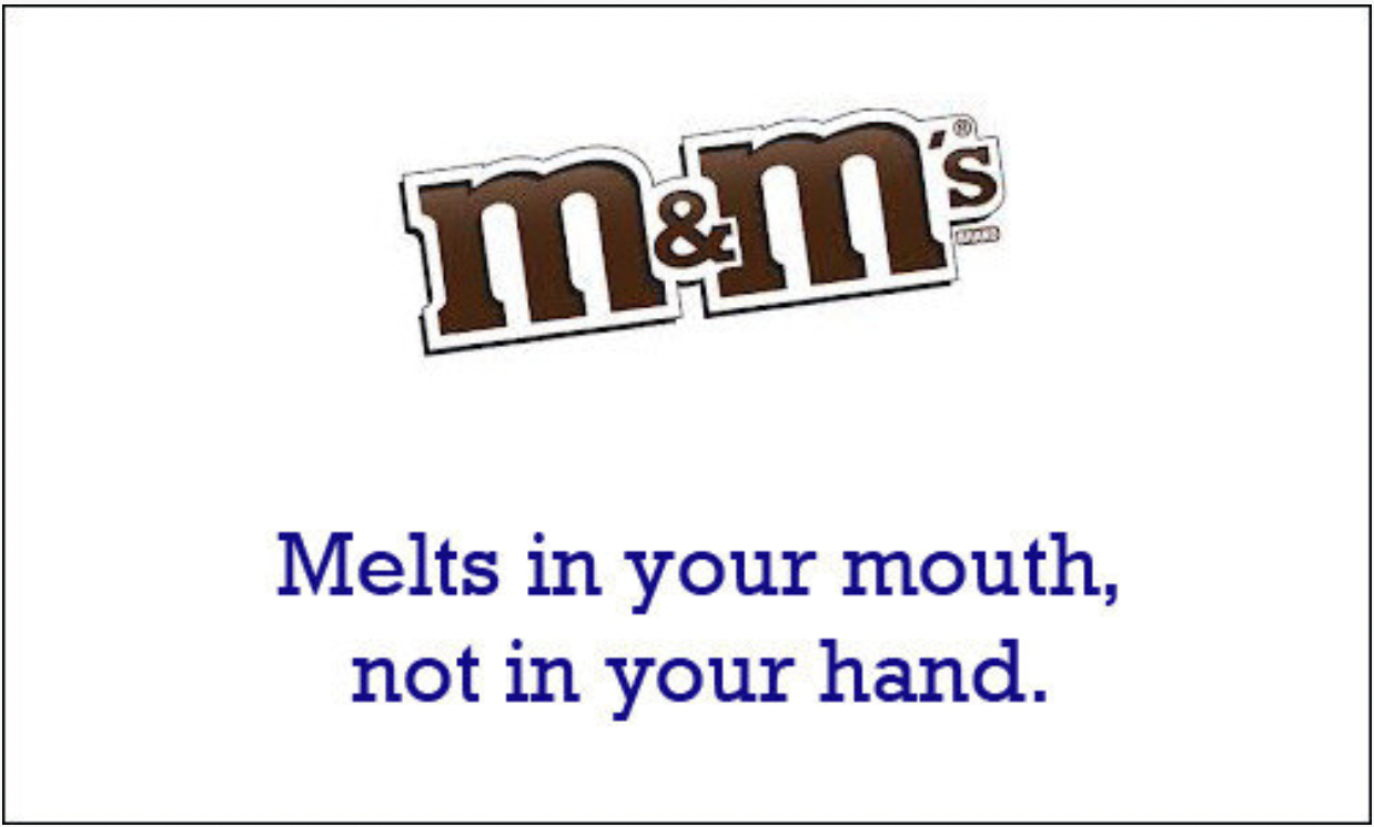 Тают во рту. Melts in your mouth not in your hands слоган. M&M слоган. Слоган m m's. Рекламный девиз m m's.